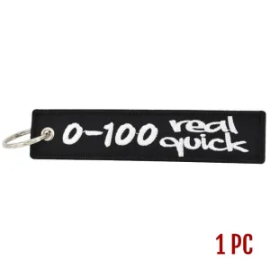 0-100 Real Quick Keytag