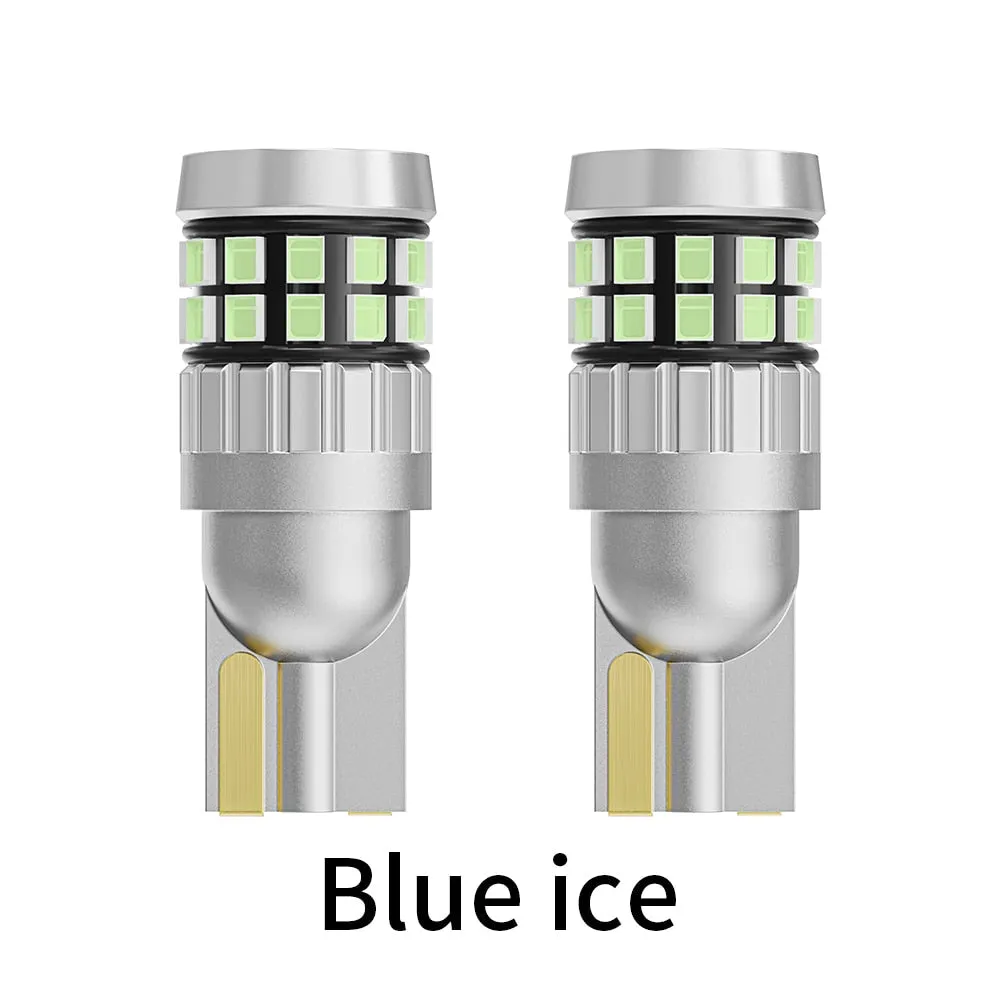 10pcs 12V 24V LED T10 W5W 194 168 Car Truck Signal Lights Canbus 2016SMD No Error Side Parking DRL Lamps Dome Reading Bulb Diode
