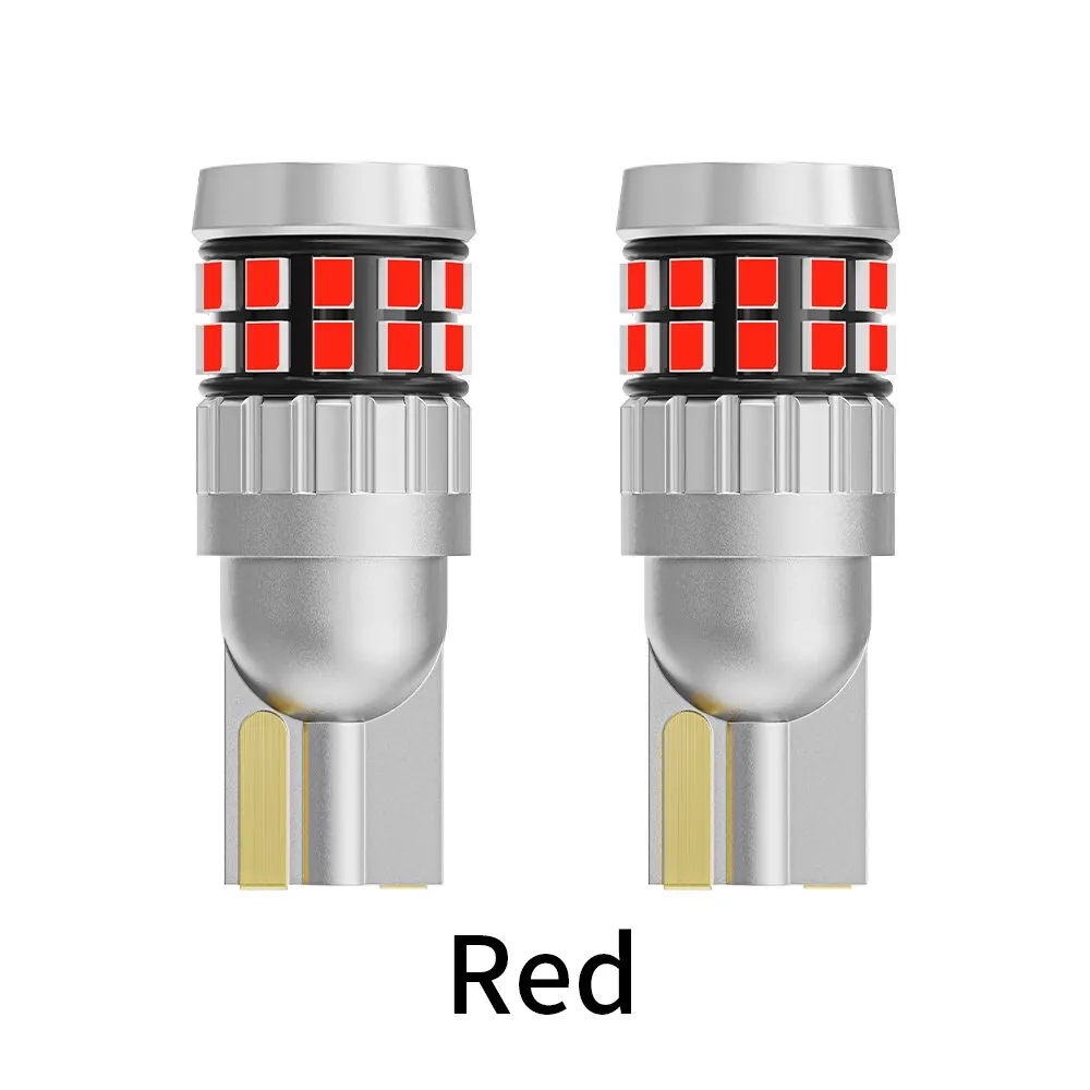 10pcs 12V 24V LED T10 W5W 194 168 Car Truck Signal Lights Canbus 2016SMD No Error Side Parking DRL Lamps Dome Reading Bulb Diode