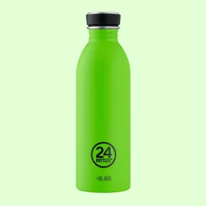 24Bottles Urban Bottle - Lime Green - 500ml
