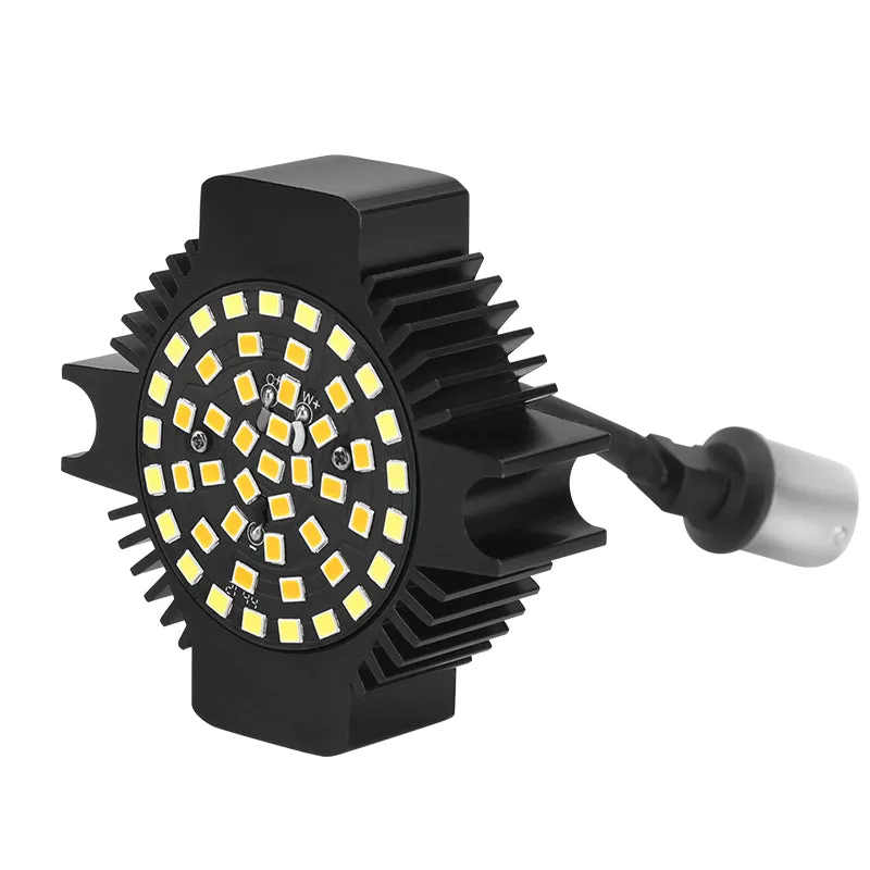 3.25" LED Combo For Harley Turn Signal Lights Bulb And Rear LED Brake Lights Softail Road King