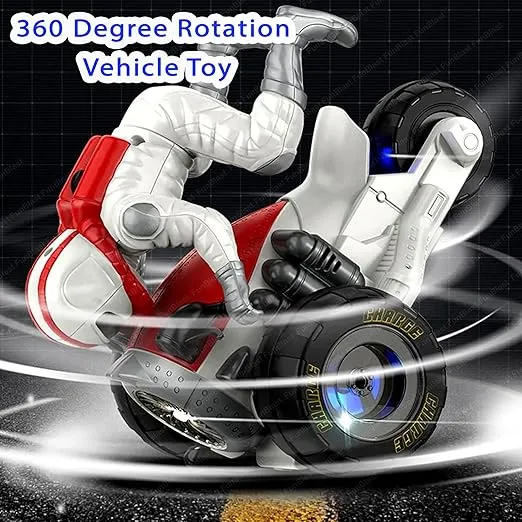 360° SPINNING ACTION STUNT MOTORCYCLE