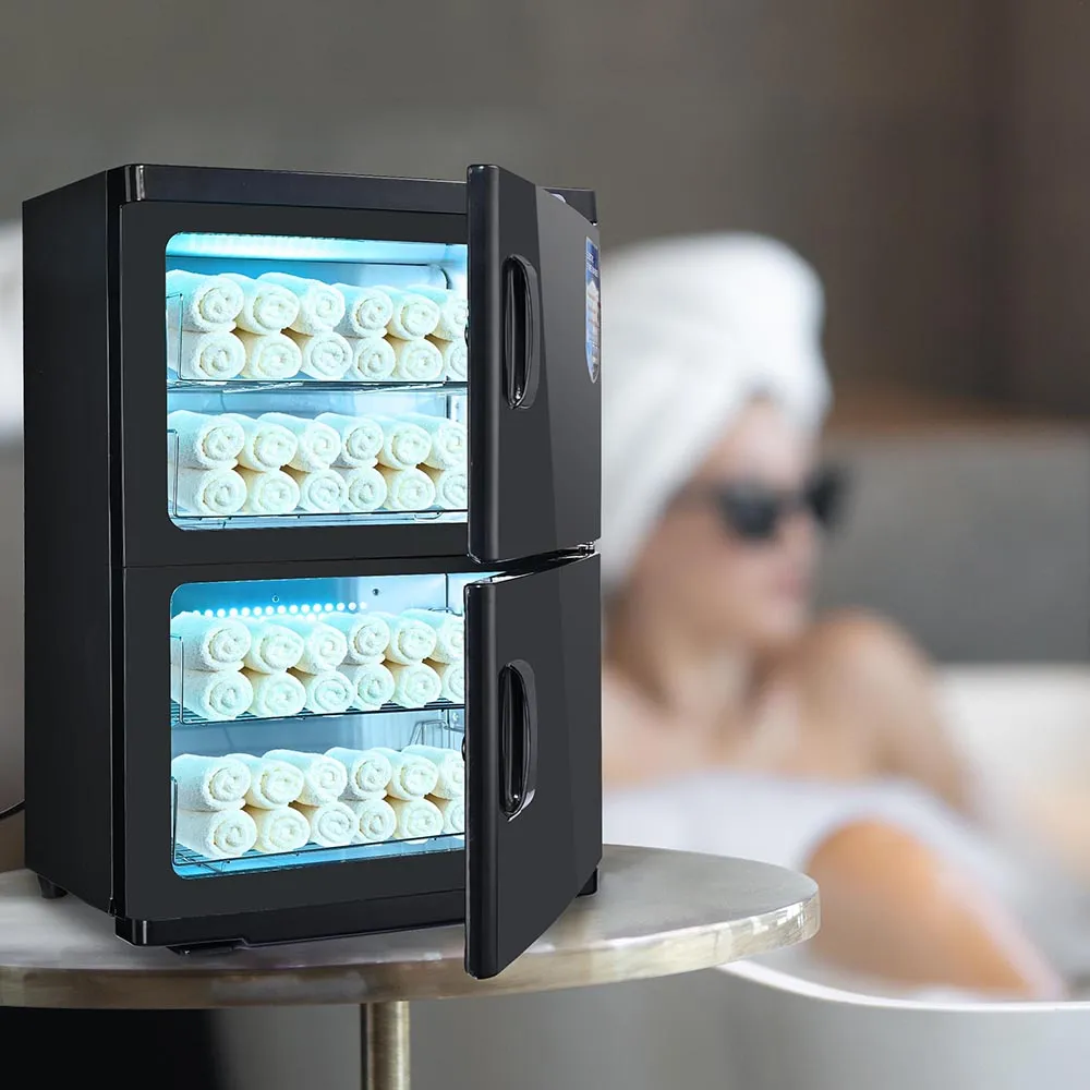 46L Towel Warmer Cabinet with Sterilizer 2in 1