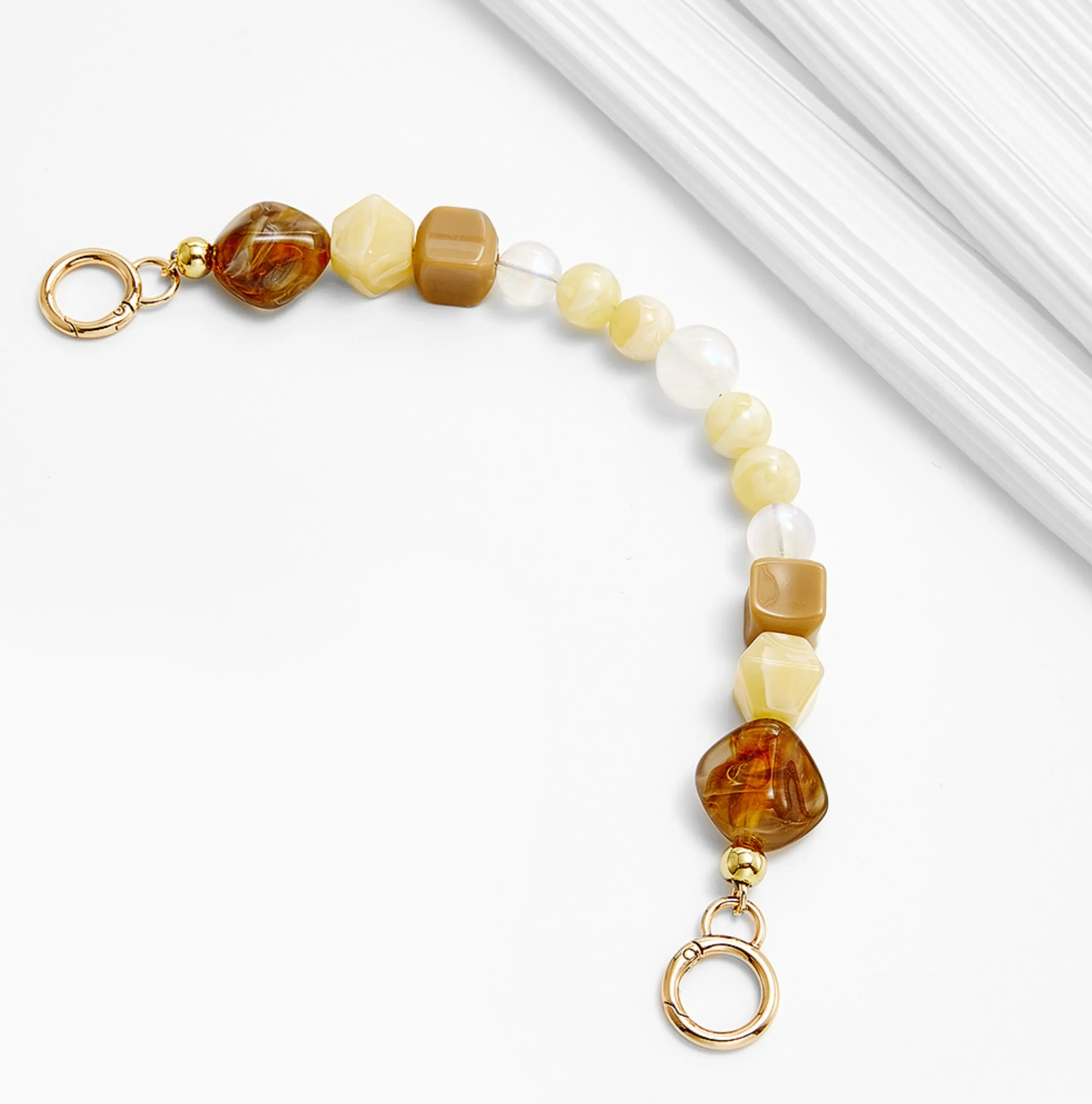 Acrylic chain bag decoration, modification for handheld short bag chain, DIY accessory.