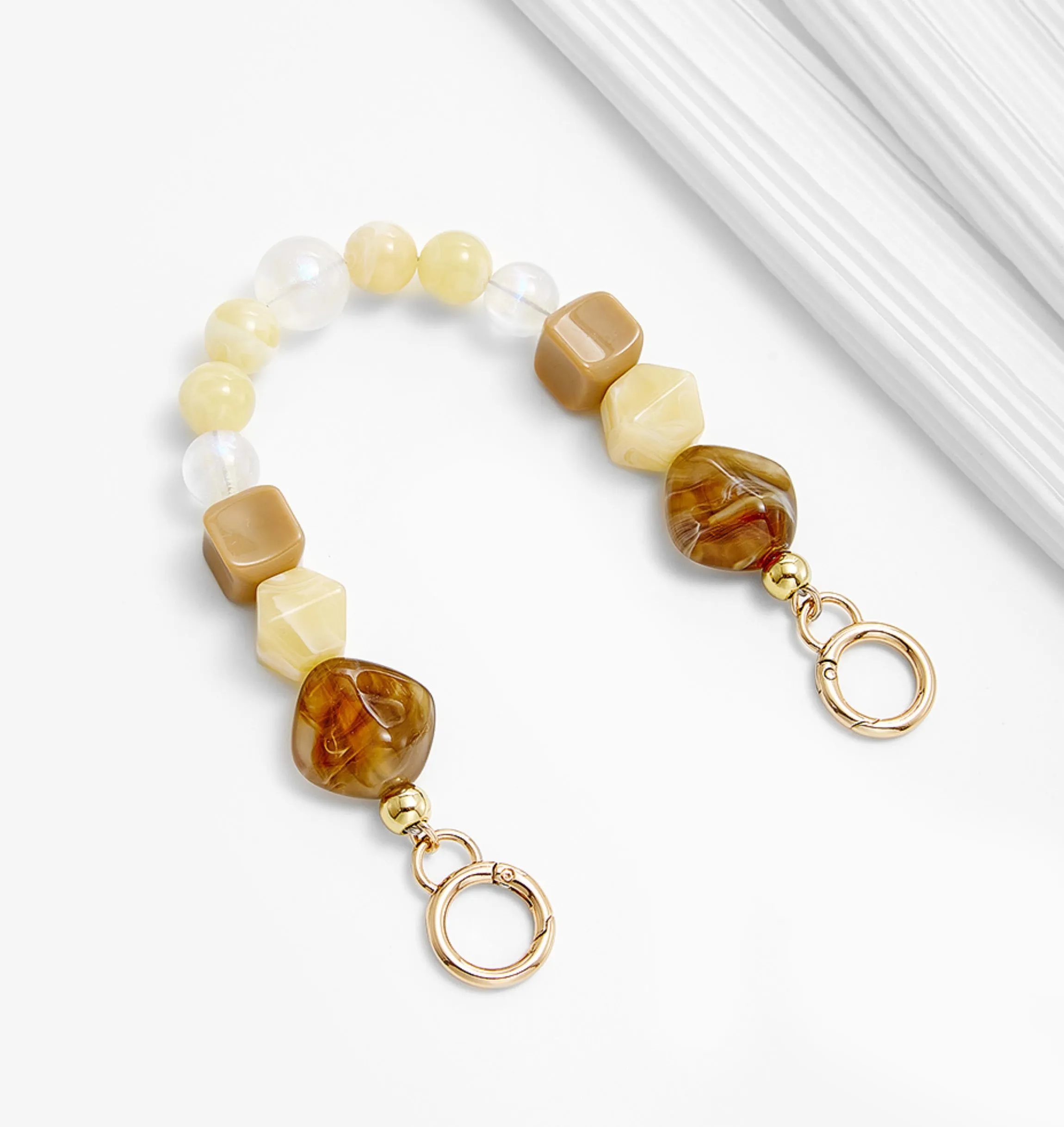 Acrylic chain bag decoration, modification for handheld short bag chain, DIY accessory.