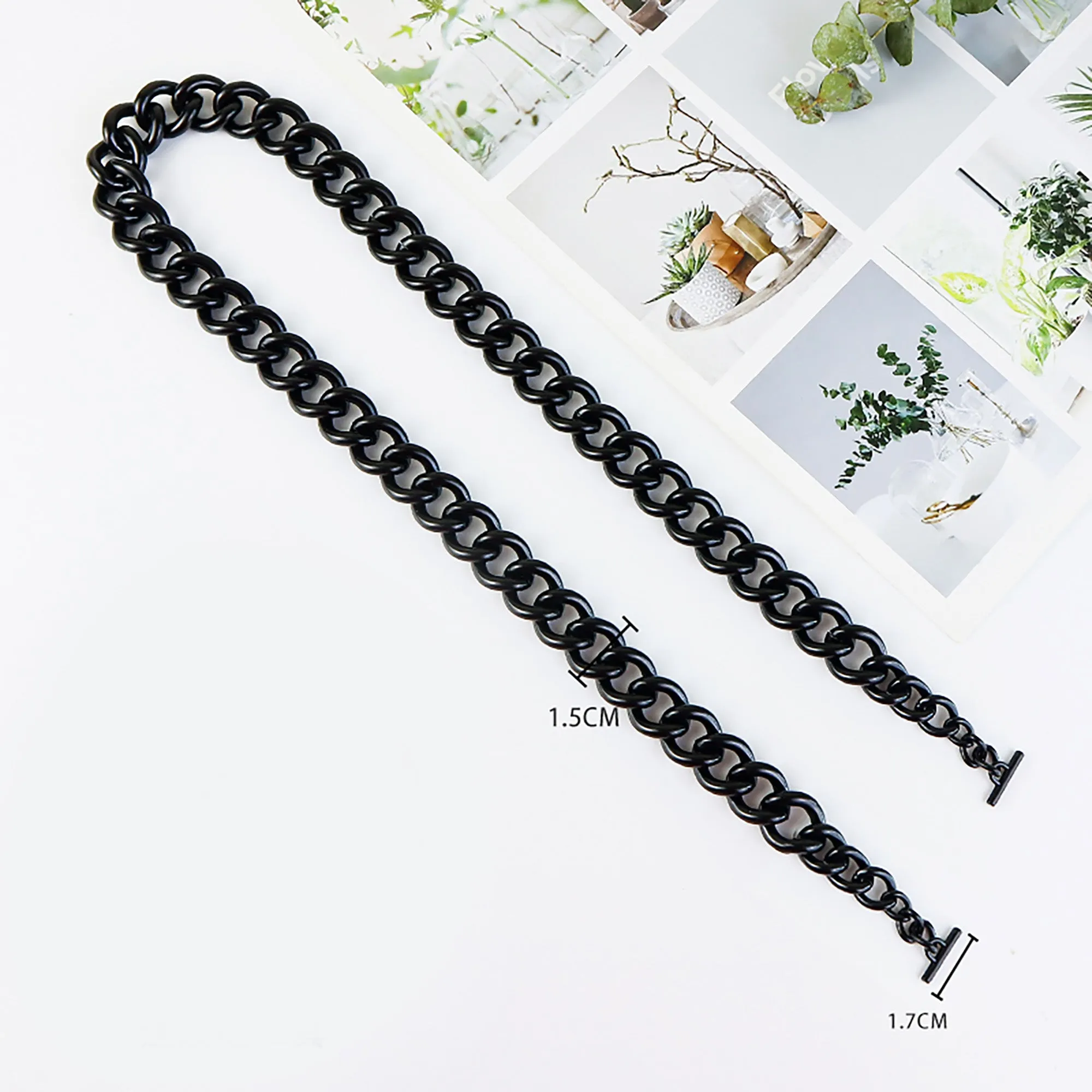 Acrylic Chain Strap for Marmont Bag – 1.5cm Width, Replacement Bag Chain
