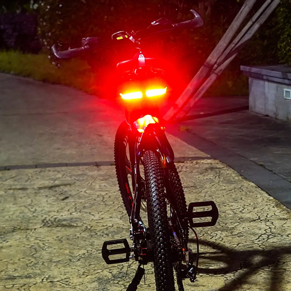Bicycle 20led Tail Light Turn Signal Indicator Waterproof Usb
