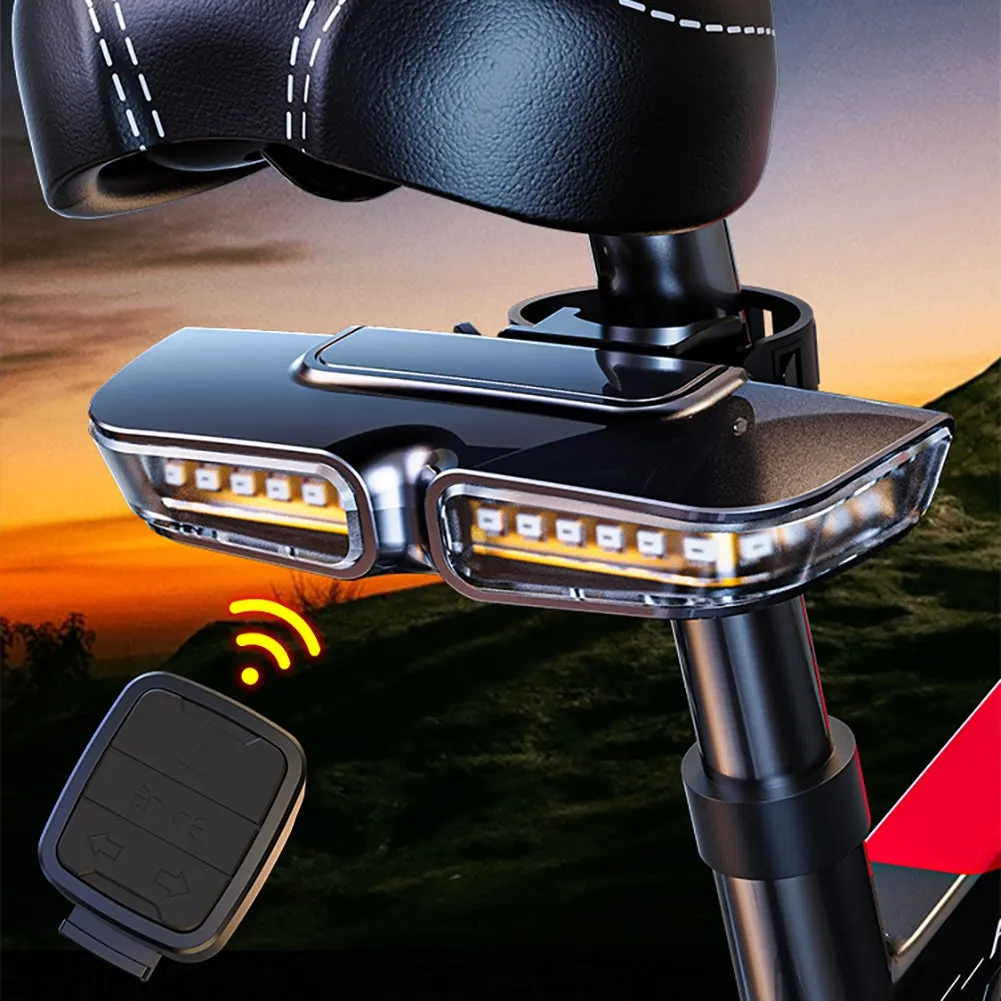 Bicycle 20led Tail Light Turn Signal Indicator Waterproof Usb