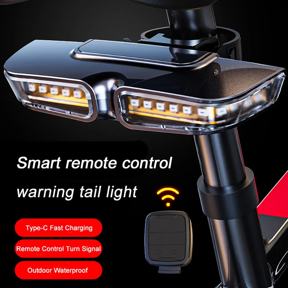 Bicycle 20led Tail Light Turn Signal Indicator Waterproof Usb