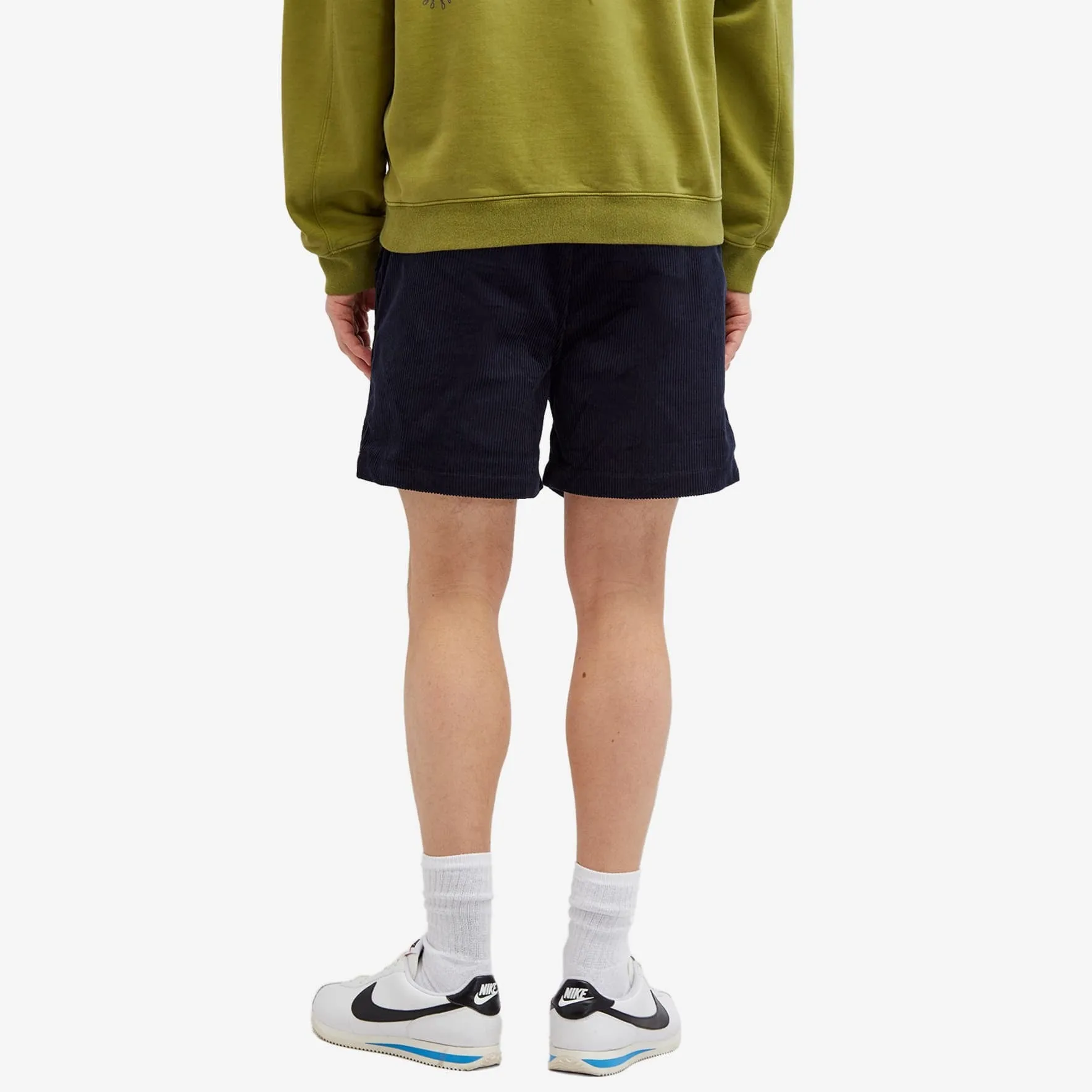 Brain Dead Cord Climber Shorts, blue-black