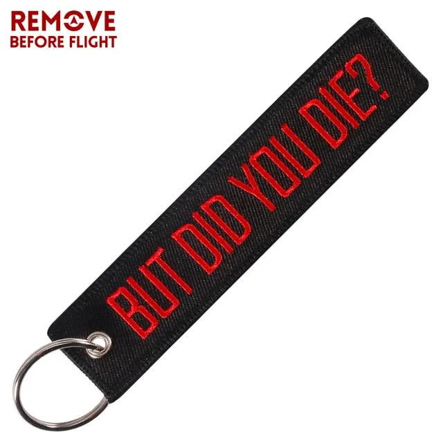 But did you die? Keytag
