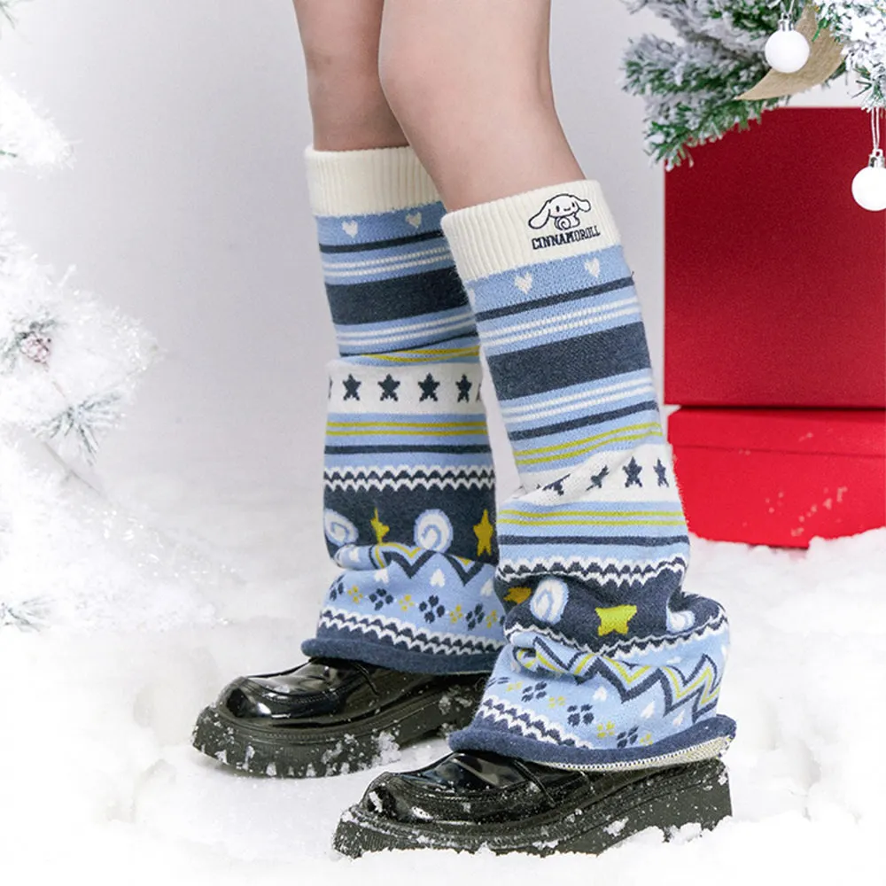 Cinnamoroll Knit Flared Leg Warmers