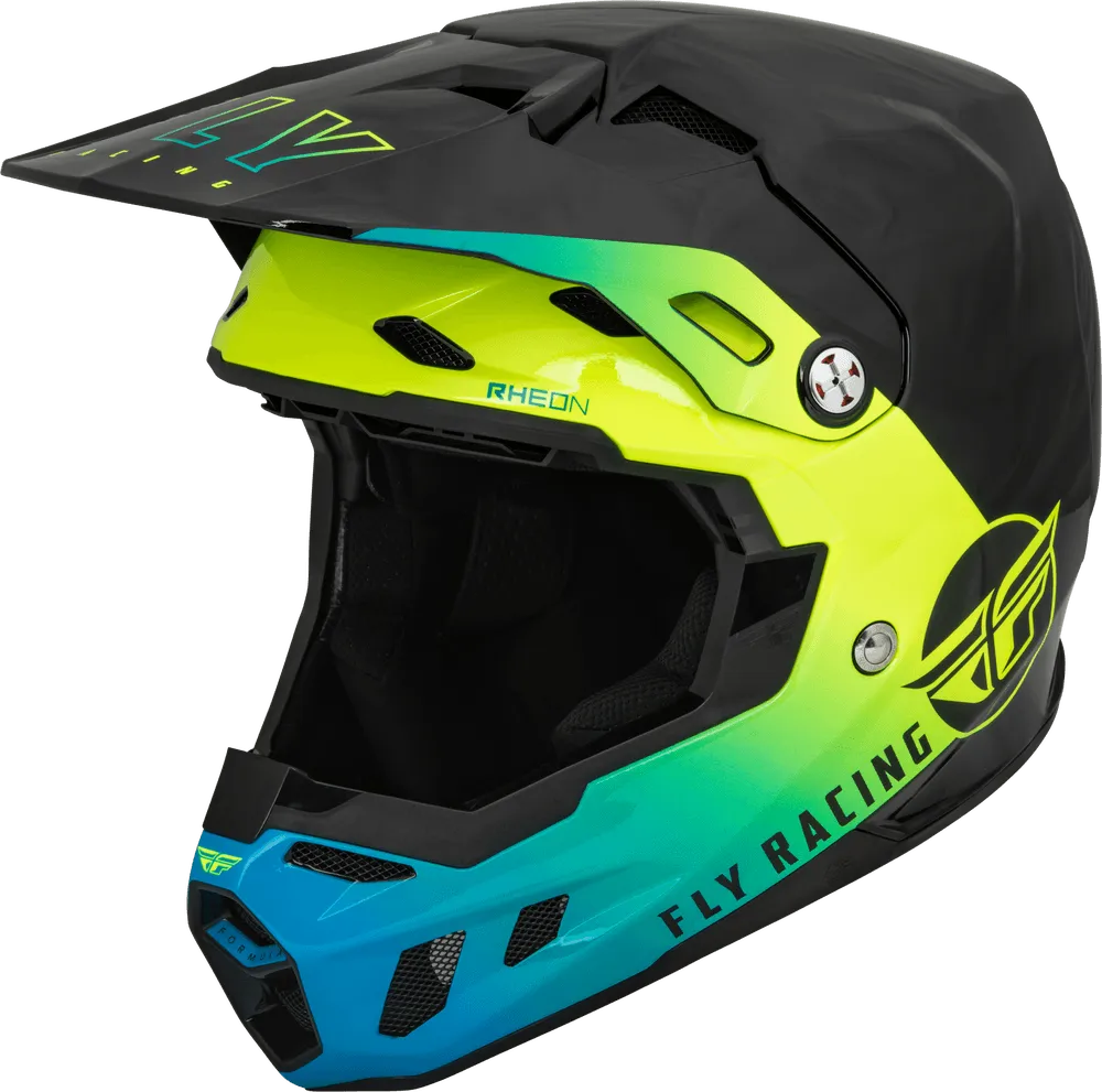 Fly Racing Formula CC Centrum Helmet Black/Blue/Hi-vis