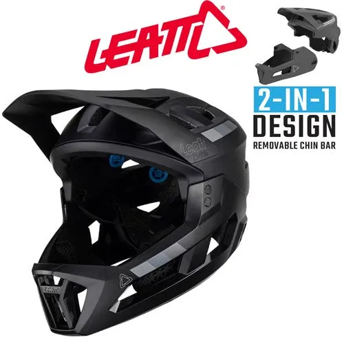 HELMET LEATT ENDURO 2.0 V23 STEALTH MEDIUM