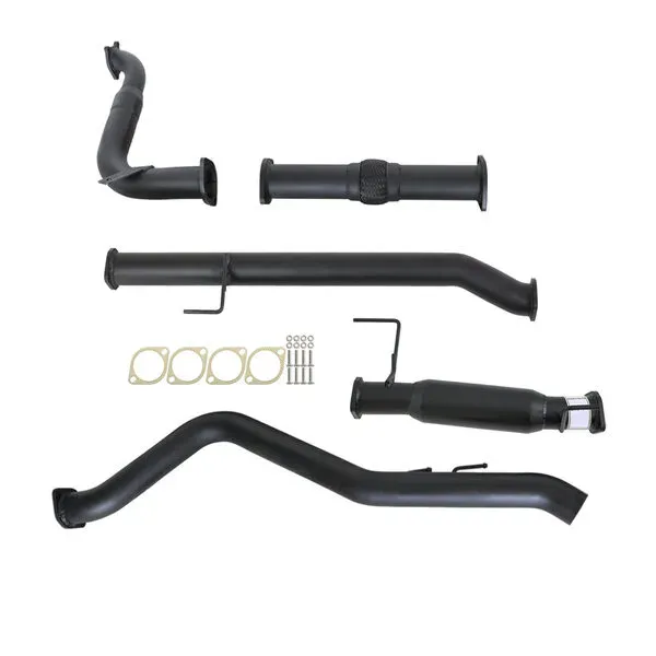 ISUZU D-MAX TF 3.0L 4JJ1-TCX 6/2010 - 9/2016 3" TURBO BACK CARBON OFFROAD EXHAUST WITH HOTDOG & NO CAT