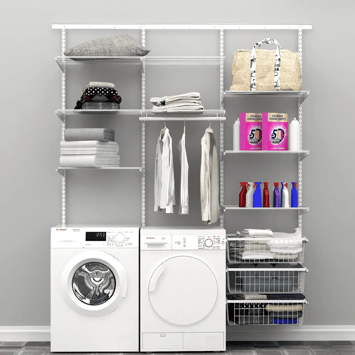 Laundry and Utility Organisation Kit 4