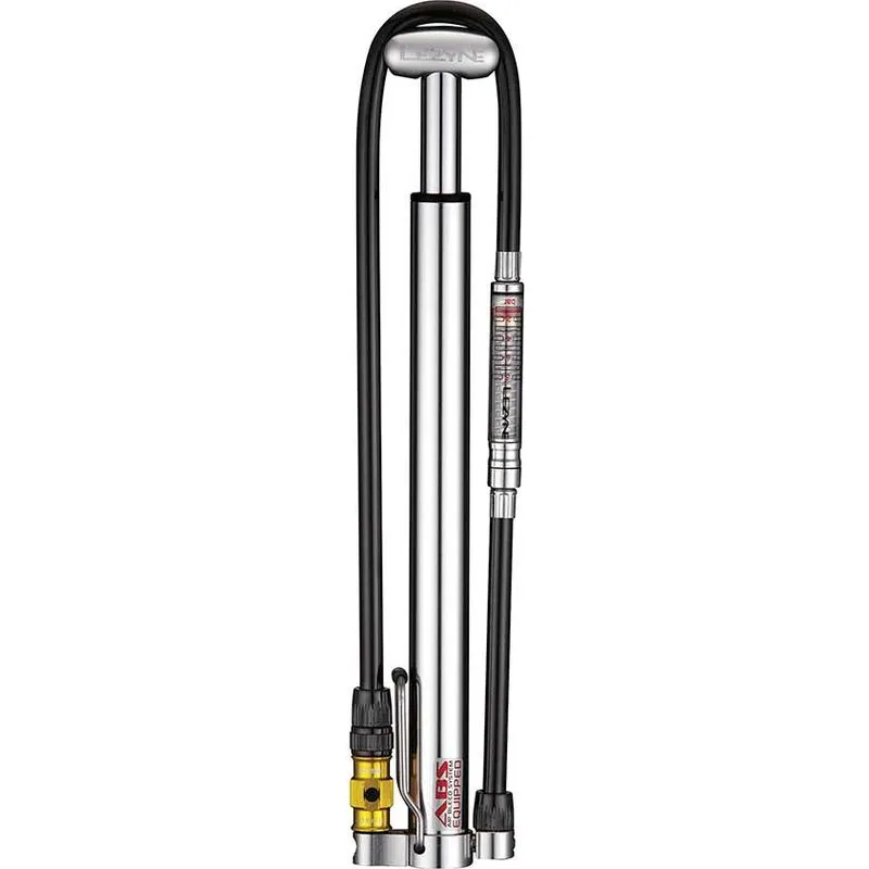 Lezyne Micro Floor Drive Hpg Pump Abs Flip Chuck 160Psi Silver With Gauge