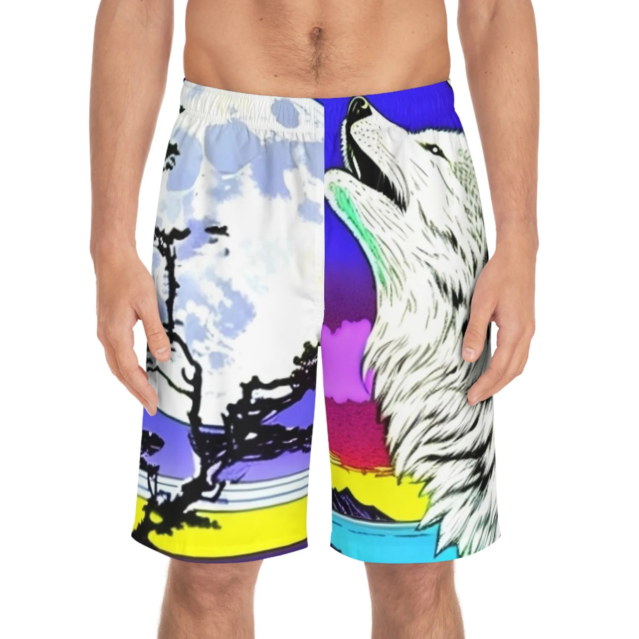 Men's Board Shorts (AOP)