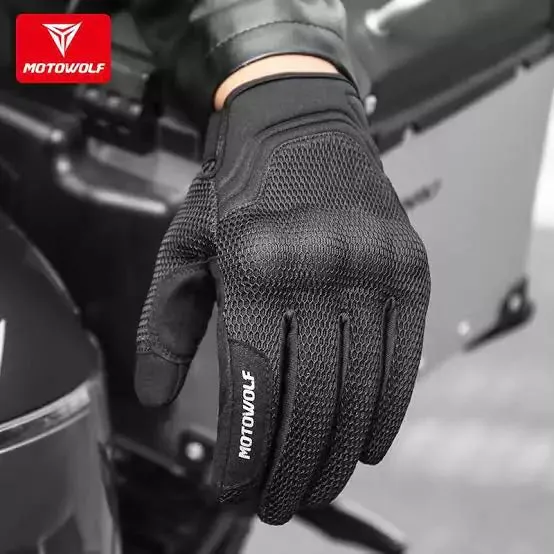 MOTOWOLF MDL 0312 Breathable Motorcycle Racing Gloves With Touchscreen