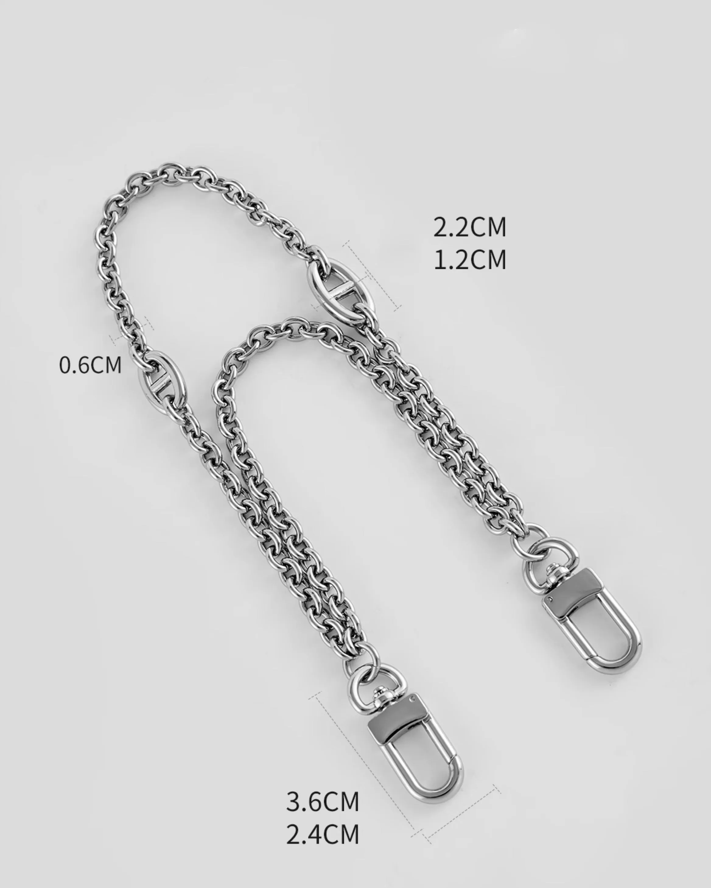 Nike Nylon Bag Transformation Pendant Chain Extension Accessories, Farandole Chain Bag Decoration Chain