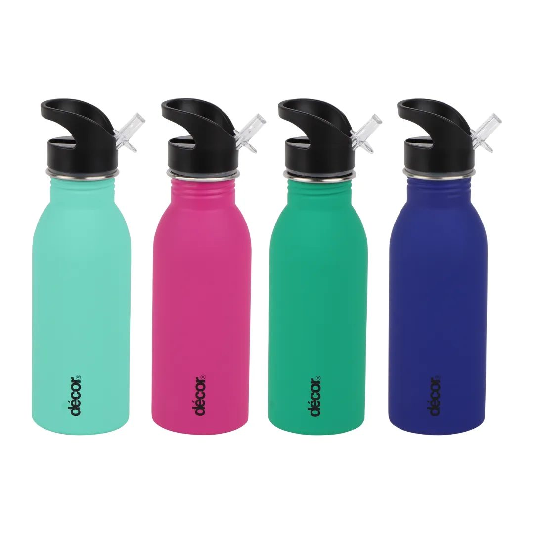Snap n Seal Matte Stainless Steel Bottle, 500ml