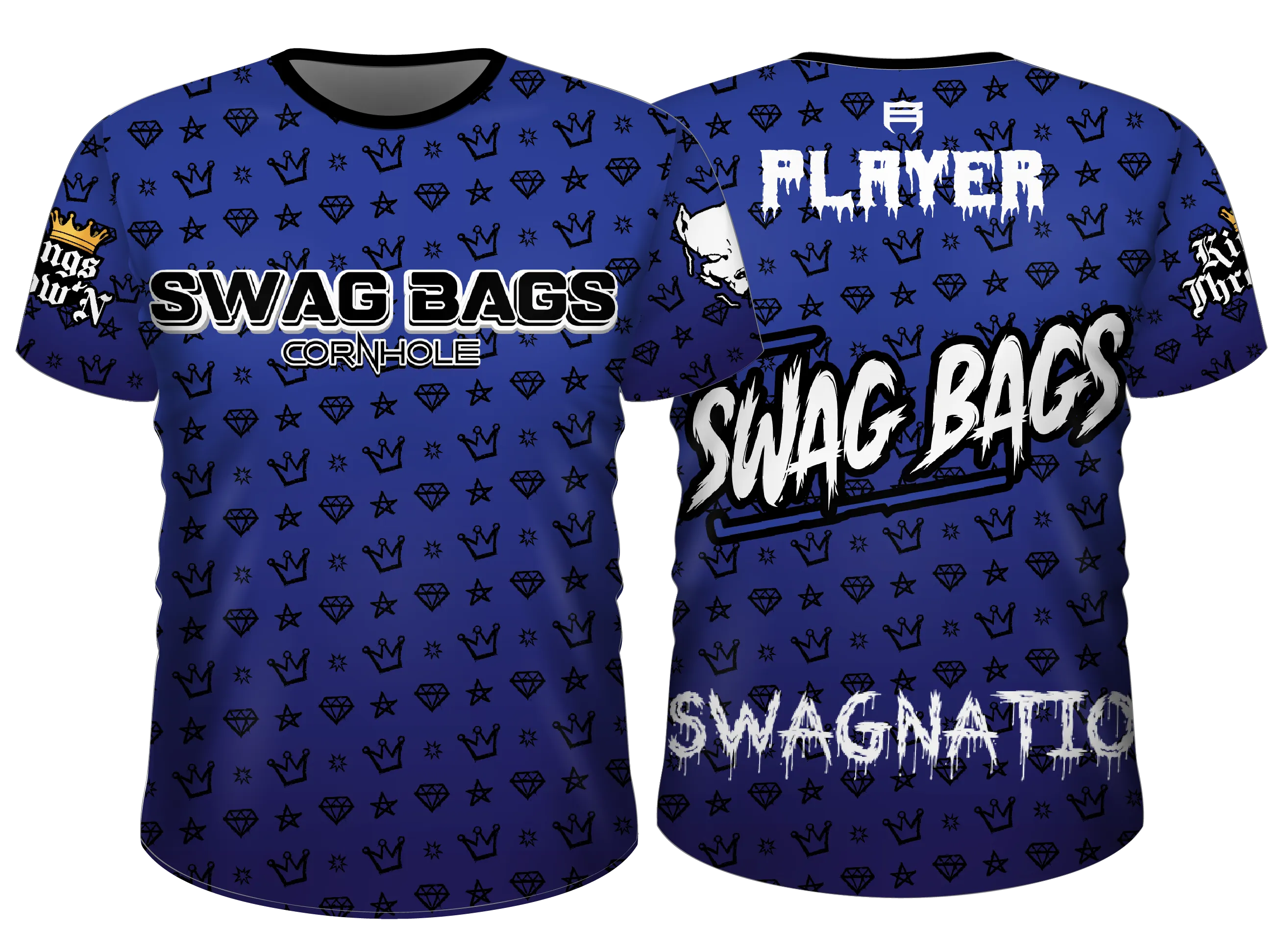 Swag Bags BLACK N BLUE Jersey